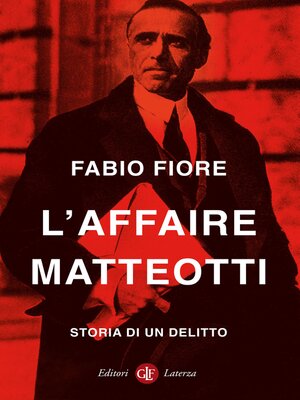 cover image of L'affaire Matteotti